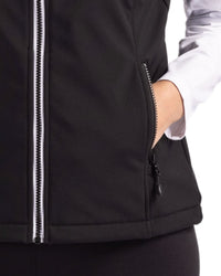 Clique Telemark Recycled Stretch Softshell Womens Full Zip Vest
