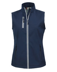 Clique Telemark Recycled Stretch Softshell Womens Full Zip Vest