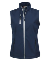 Clique Telemark Recycled Stretch Softshell Womens Full Zip Vest