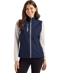 Clique Telemark Recycled Stretch Softshell Womens Full Zip Vest