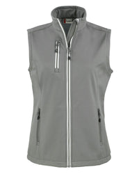 Clique Telemark Recycled Stretch Softshell Womens Full Zip Vest