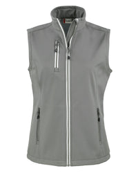 Clique Telemark Recycled Stretch Softshell Womens Full Zip Vest