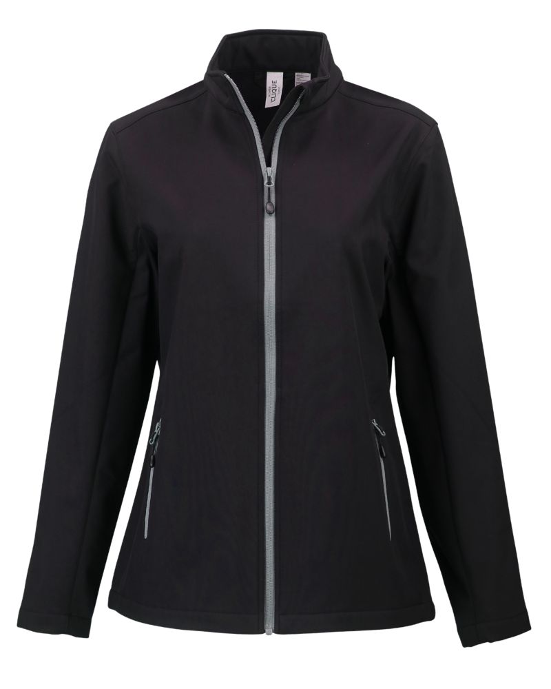 Clique Tempo Recycled Stretch Softshell Womens Full Zip Jacket