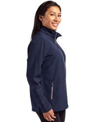 Clique Tempo Recycled Stretch Softshell Womens Full Zip Jacket