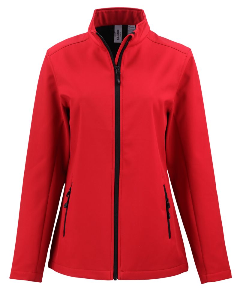 Clique Tempo Recycled Stretch Softshell Womens Full Zip Jacket