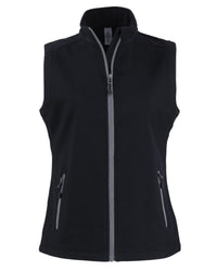 Clique Tempo Recycled Stretch Softshell Womens Full Zip Vest