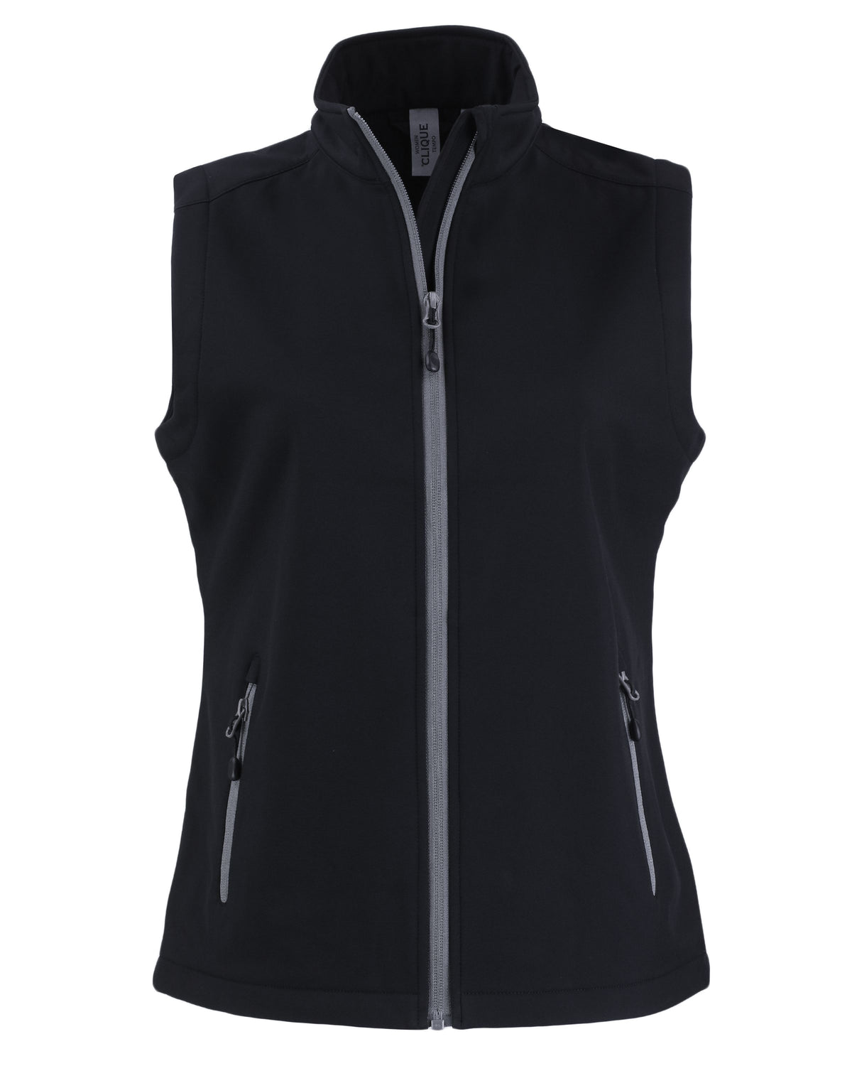Clique Tempo Recycled Stretch Softshell Womens Full Zip Vest