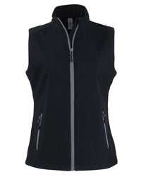 Clique Tempo Recycled Stretch Softshell Womens Full Zip Vest