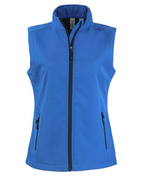Clique Tempo Recycled Stretch Softshell Womens Full Zip Vest