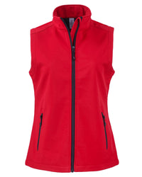 Clique Tempo Recycled Stretch Softshell Womens Full Zip Vest