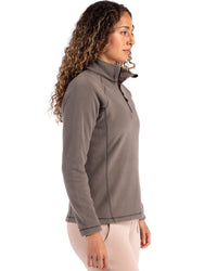 Clique Powder Recycled Fleece Womens Quarter Zip Jacket
