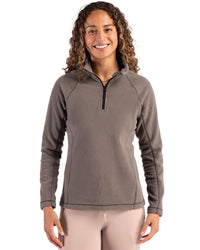 Clique Powder Recycled Fleece Womens Quarter Zip Jacket