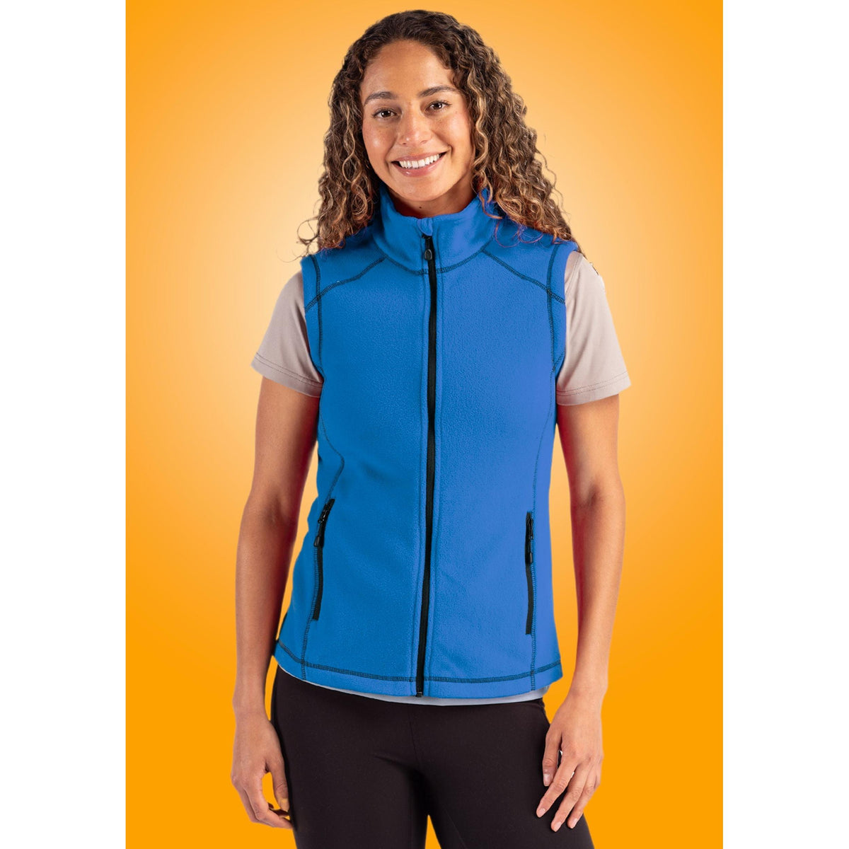 Clique Powder Recycled Fleece Womens Full Zip Vest