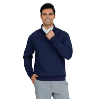 Levelwear Edan 1/2 Zip Midlayer - Mens - Navy