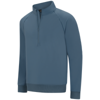 Levelwear Edan 1/2 Zip Midlayer - Mens - Blue Fusion
