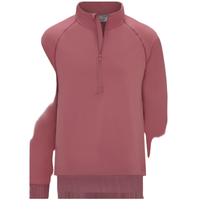 Levelwear Edan 1/2 Zip Midlayer - Mens - Mahogany Red