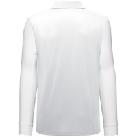 Levelwear Align Long Sleeve Polo - Mens - White