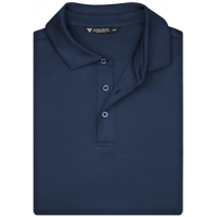 Levelwear Align Long Sleeve Polo - Mens - Navy