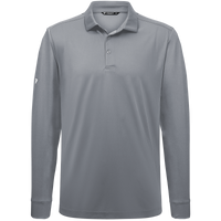 Levelwear Align Long Sleeve Polo - Mens - Pebble