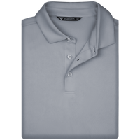 Levelwear Align Long Sleeve Polo - Mens - Pebble