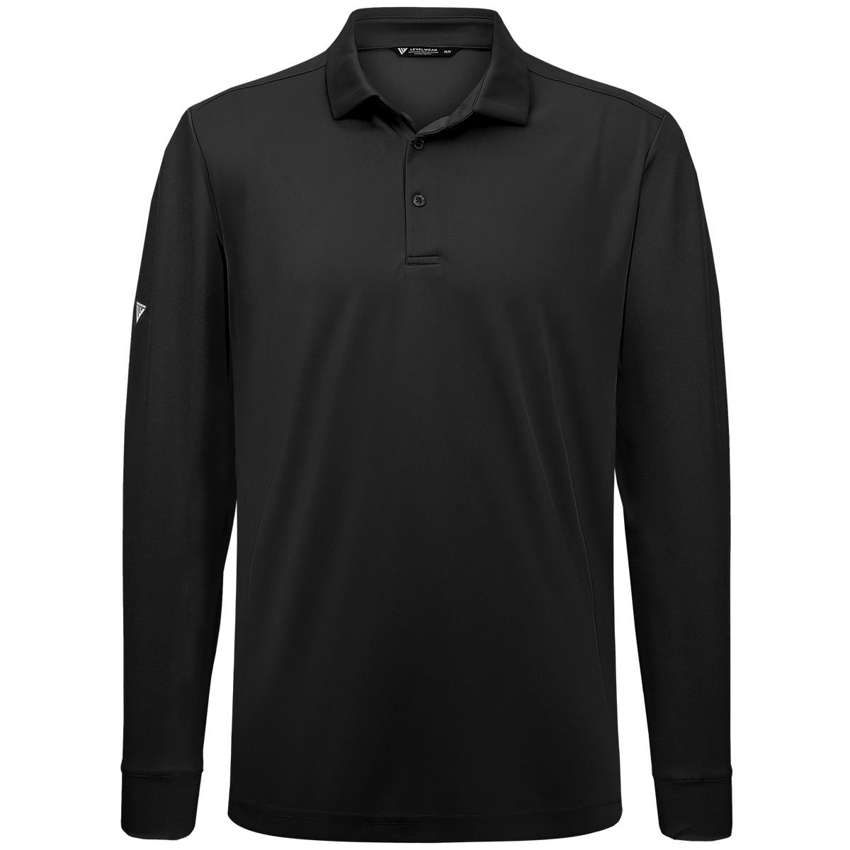Levelwear Align Long Sleeve Polo - Mens