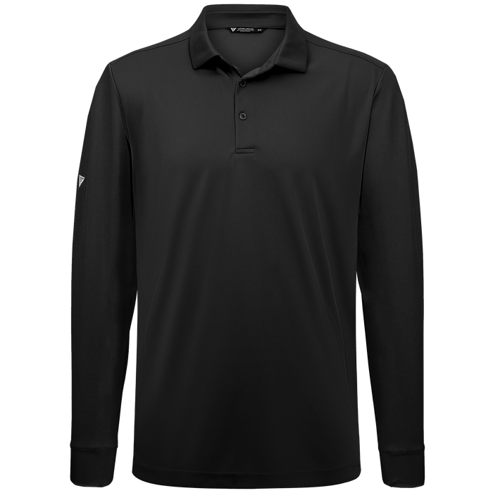 Custom Logo Levelwear Align Long Sleeve Polo - Mens