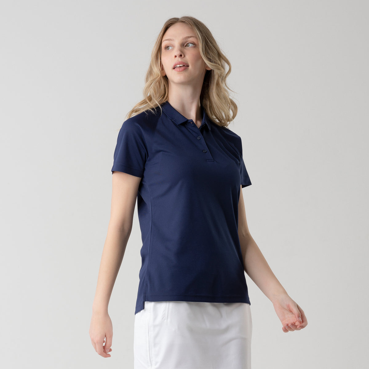 Levelwear Balance Recycled Polo - Womens - Navy