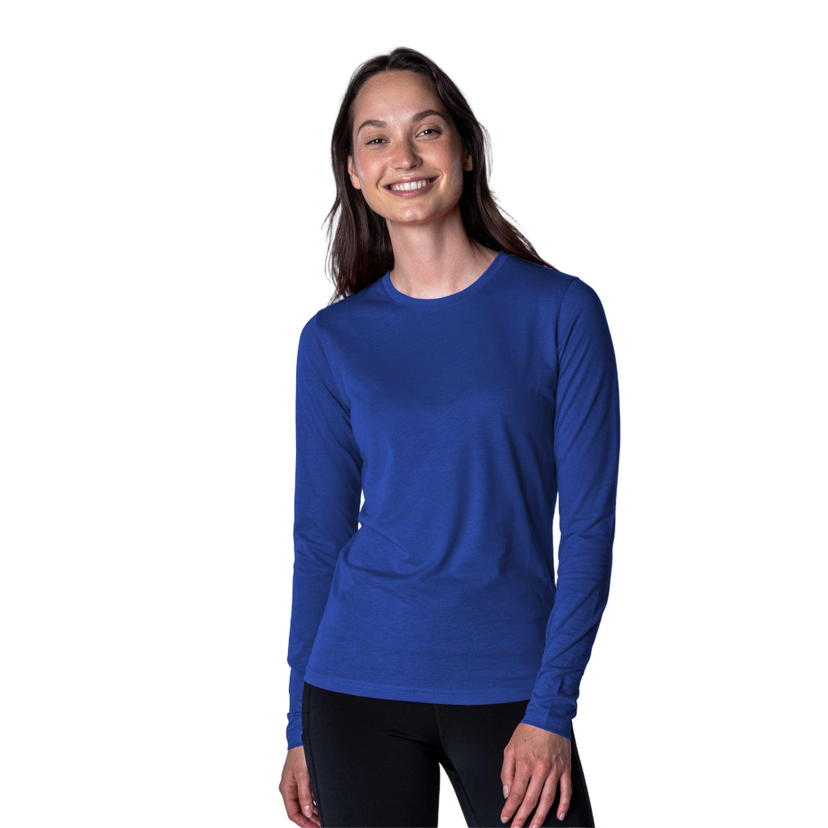 Levelwear Island Long Sleeve Tee - Womens - Team Royal