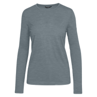 Levelwear Island Long Sleeve Tee - Womens - Heather Steel Grey