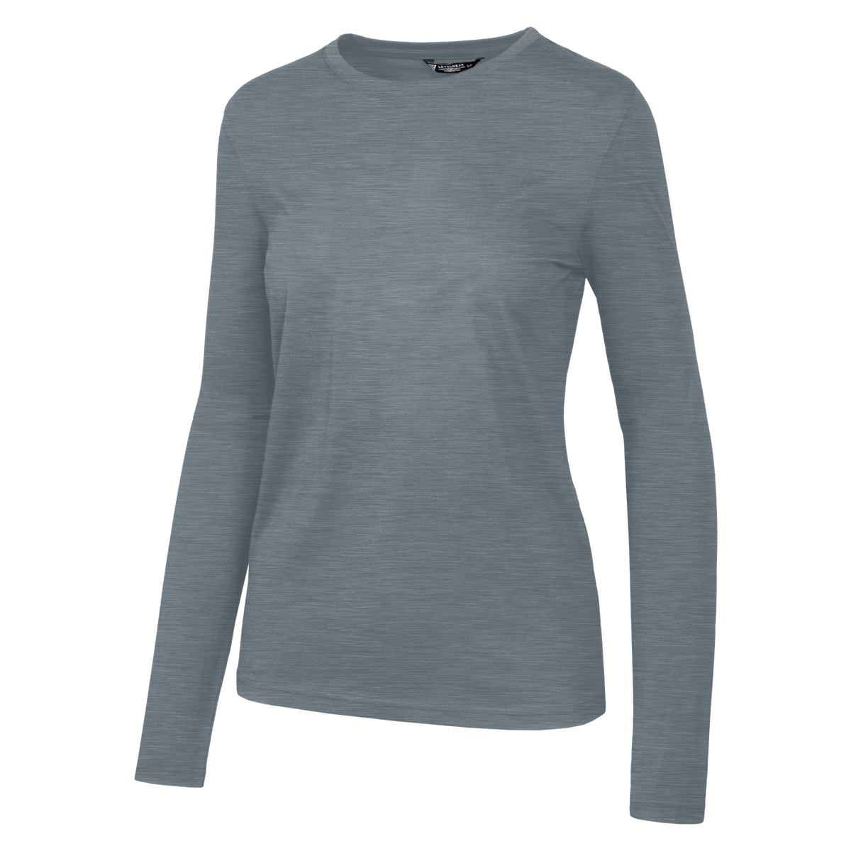 Levelwear Island Long Sleeve Tee - Womens - Heather Steel Grey
