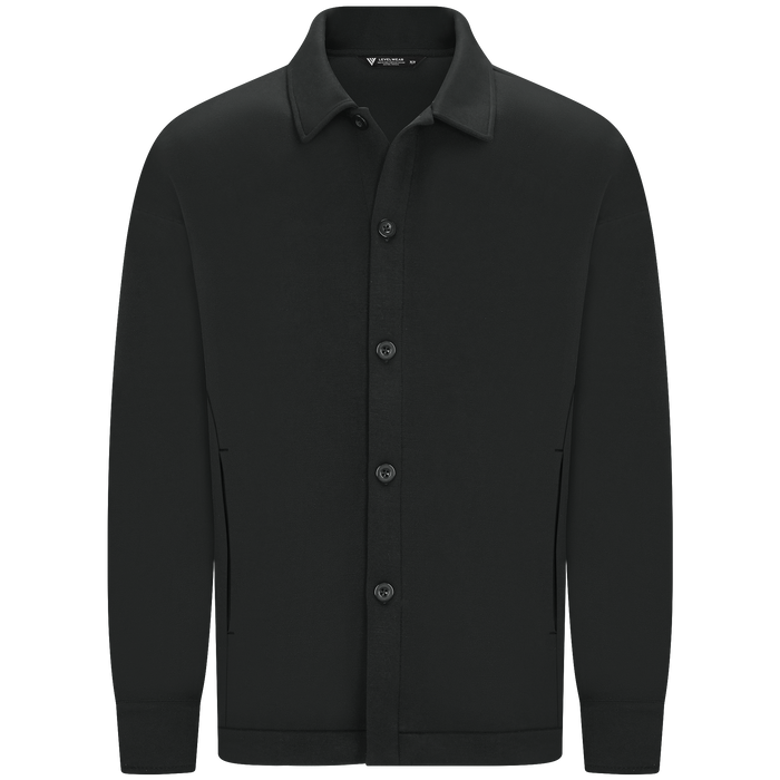 Custom Logo Levelwear Luxe Shirt Jacket