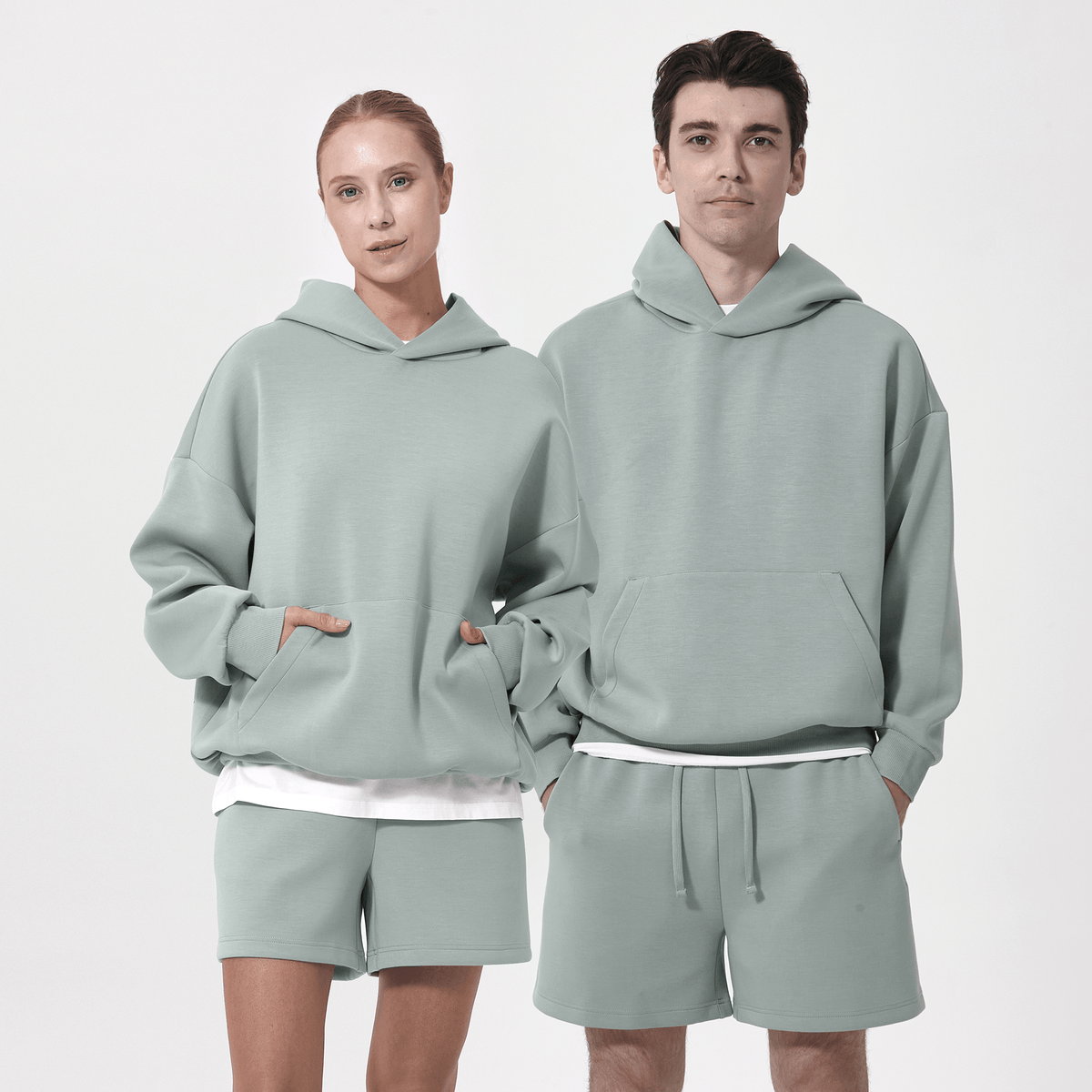 Levelwear Luxe Signature Hoodie - Iceberg Green