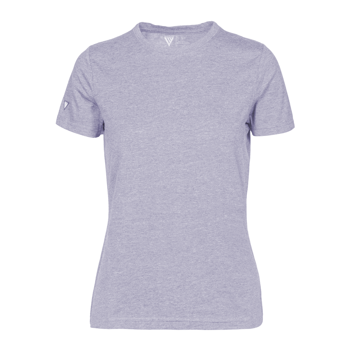 Levelwear Maddox Crew Neck Tee - Womens - Heather Evening Haze