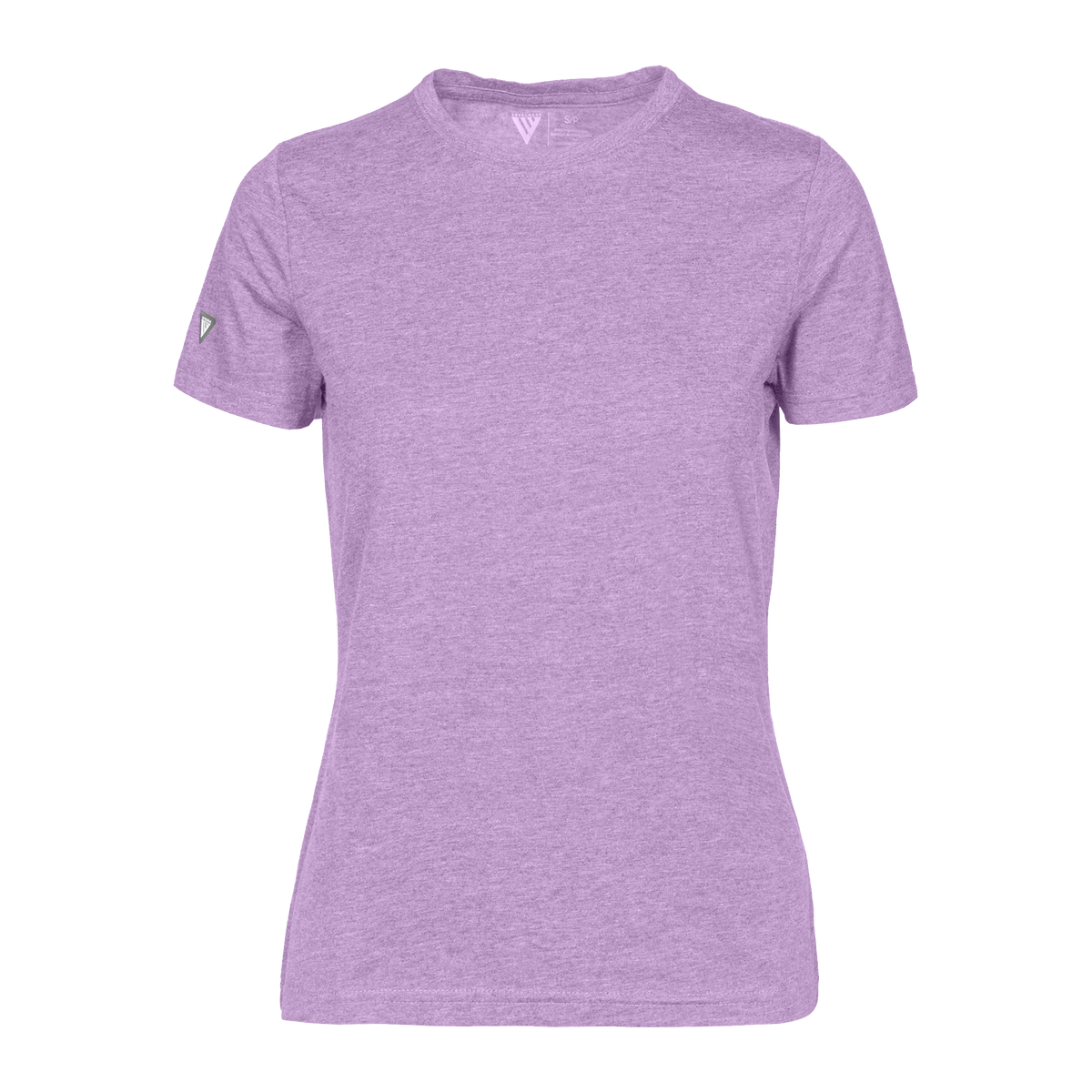 Levelwear Maddox Crew Neck Tee - Womens - Heather Lupine