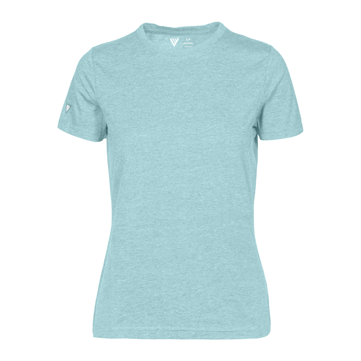 Levelwear Maddox Crew Neck Tee - Womens - Heather Plume