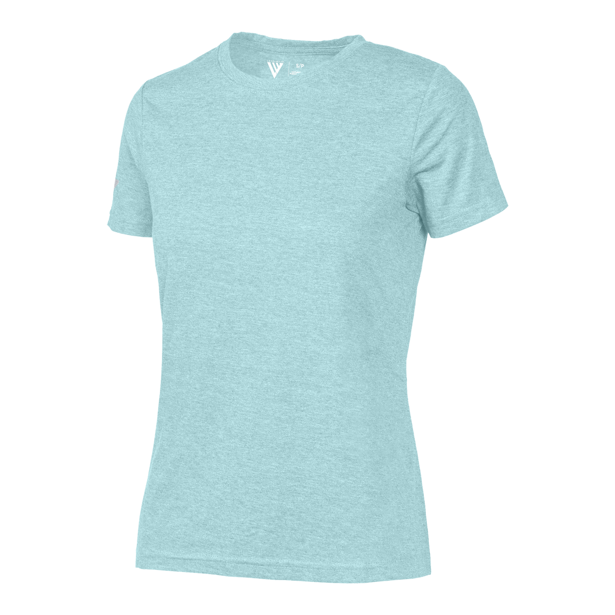 Levelwear Maddox Crew Neck Tee - Womens - Heather Plume