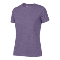 Levelwear Maddox Crew Neck Tee - Womens - Heather Purple Reign