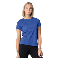 Levelwear Maddox Crew Neck Tee - Womens - Heather Royal