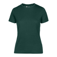 Levelwear Maddox Crew Neck Tee - Womens - Obsidian Green