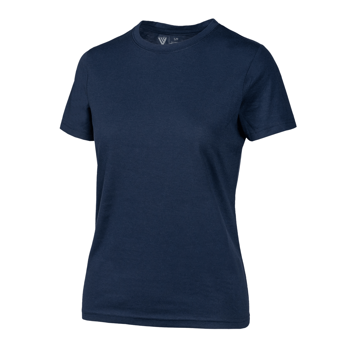Levelwear Maddox Crew Neck Tee - Womens - Solid Navy