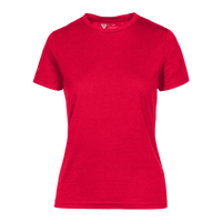 Levelwear Maddox Crew Neck Tee - Womens - Solid Red