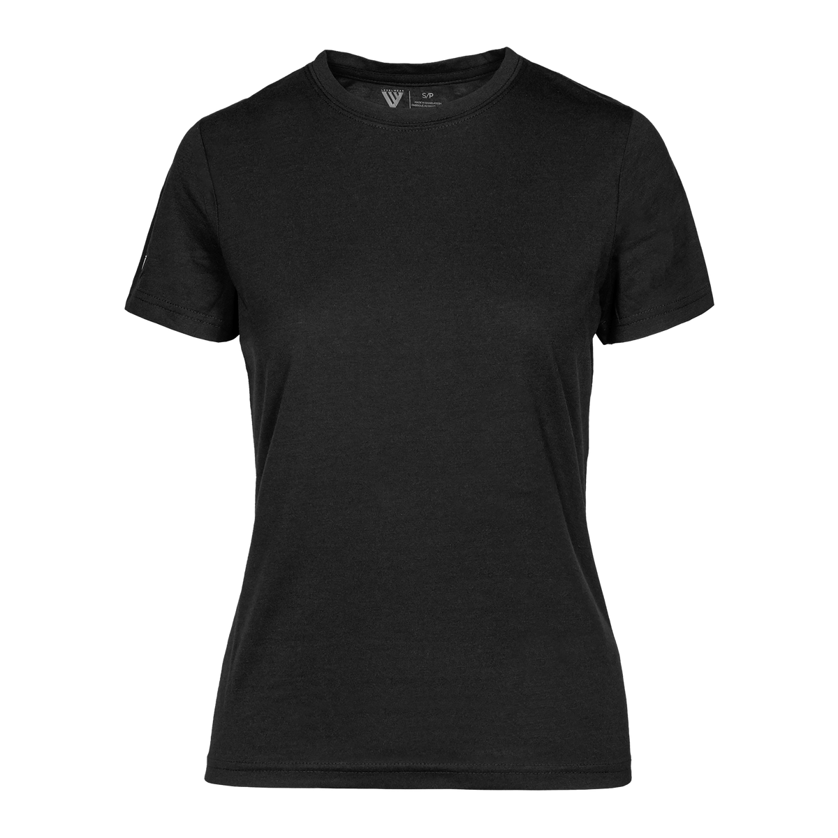 Levelwear Maddox Crew Neck Tee - Womens - Black