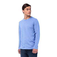 Levelwear Oscar Long Sleeve Tee - Mens - Heather Hydrangea