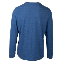 Levelwear Oscar Long Sleeve Tee - Mens - Heather Royal