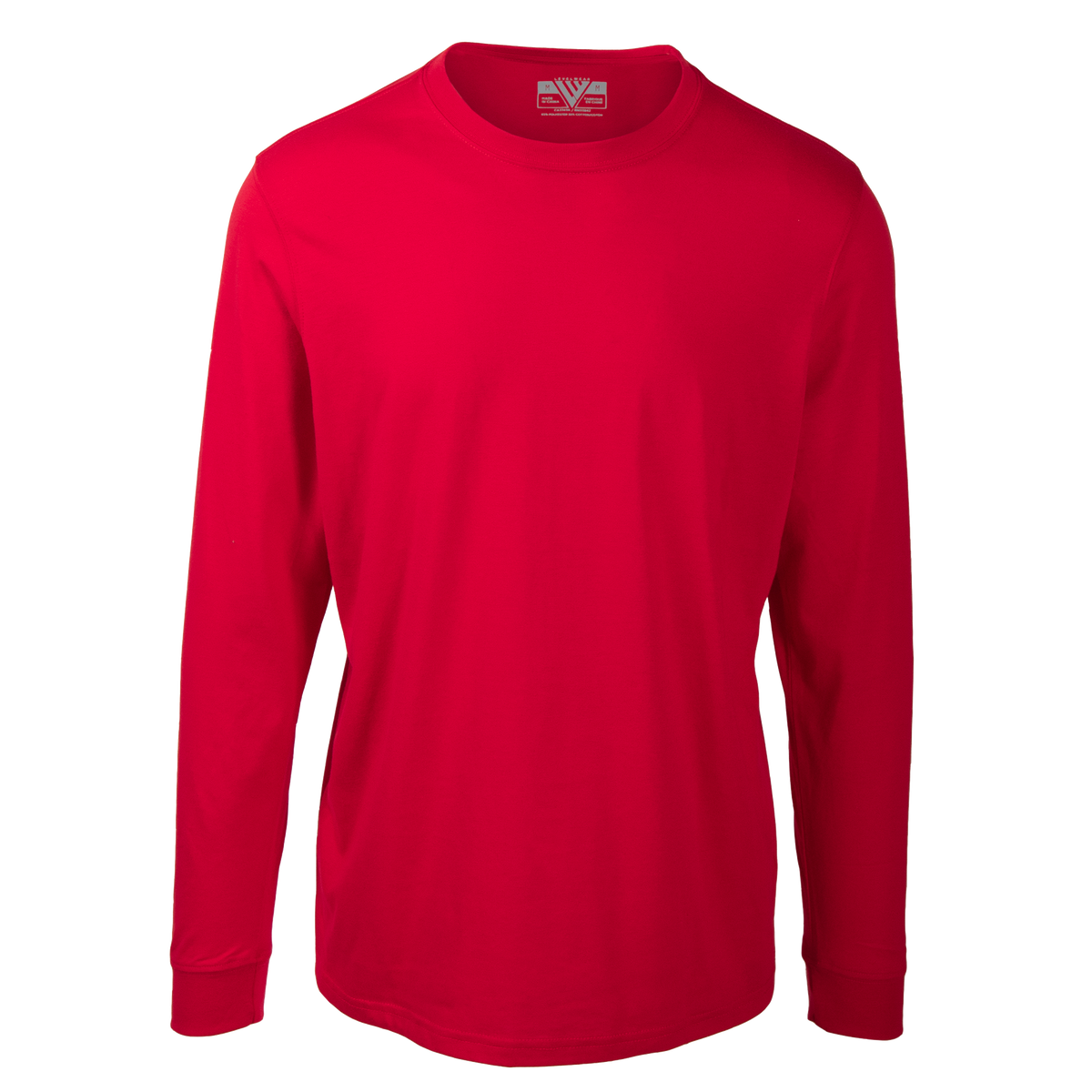 Levelwear Oscar Long Sleeve Tee - Mens - Flame Red