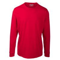 Levelwear Oscar Long Sleeve Tee - Mens - Flame Red