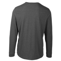Levelwear Oscar Long Sleeve Tee - Mens - Heather Charcoal