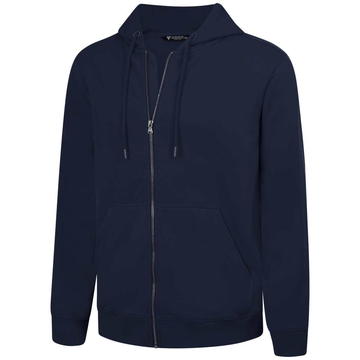 Levelwear Podium Full Zip Hoodie - Mens - Navy