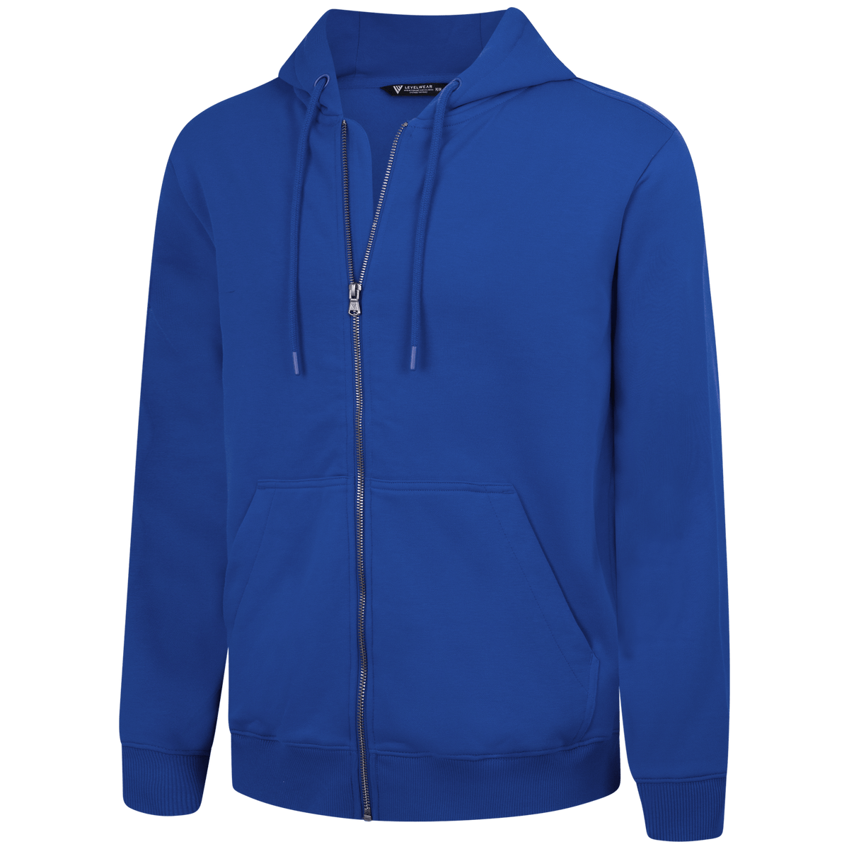 Levelwear Podium Full Zip Hoodie - Mens - Team Royal