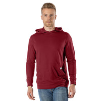 Levelwear Relay T-Shirt Hoodie - Mens - Cardinal